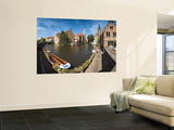 Belfort and River Dijver, Bruges, Flanders, Belgium