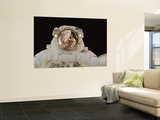 Buy International Space Station Components Reflected in Astronaut's Helmet, October 30, 2007 at AllPosters.com