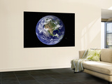 Buy Full Earth Showing North America (With Stars) at AllPosters.com