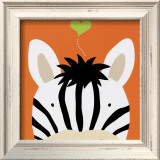 Peek-a-Boo XII, Zebra