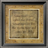 Sometimes God Calms