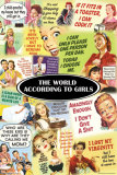 Buy The World According to Girls at AllPosters.com