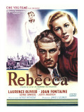 Buy Rebecca, Laurence Olivier, Joan Fontaine on Belgian Poster Art, 1940 at AllPosters.com