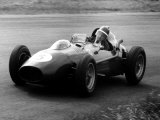 Mike Hawthorn in Ferrari, 1958 Dutch Grand Prix