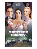 Raintree County, Montgomery Clift, Elizabeth Taylor, Eva Marie Saint, 1957
