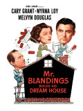 Mr. Blandings Builds His Dream House, Melvyn Douglas, Myrna Loy, Cary Grant, 1948