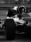 Chris Amon in Ferrari during 1967 Italian Grand Prix Fotografie-Druck