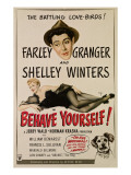 Behave Yourself!, from Top, Farley Granger, Shelley Winters, 1951