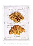 Pain au Chocolat et Croissant