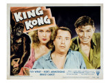 King Kong, Fay Wray, Robert Armstrong, Bruce Cabot, 1933