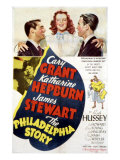 The Philadelphia Story, Cary Grant, Katharine Hepburn, James Stewart, 1940