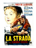 La Strada, Giulietta Masina, Richard Basehart, Anthony Quinn, 1956