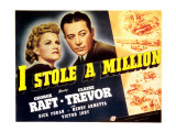 I Stole a Million, Claire Trevor, George Raft, 1939
