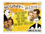 Holiday in Mexico, Roddy Mcdowall, Jane Powell, Ilona Massey, Walter Pidgeon, 1946