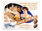 Easy Living, Victor Mature, Lizabeth Scott, Lucille Ball, Sonny Tufts, Lloyd Noaln, 1949