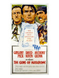 Guns of Navarone, David Niven, Anthony Quinn, Gregory Peck, 1961