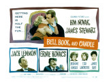 Bell Book and Candle, Kim Novak, James Stewart, Jack Lemmon, Ernie Kovacs, Hermione Gingold, 1958