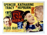 Pat and Mike, Aldo Ray, Katharine Hepburn, Spencer Tracy, 1952