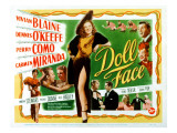 Doll Face, Carmen Miranda, Dennis O'Keefe, Vivian Blaine, Martha Stewart, Perry Como, 1945