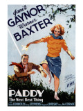 Paddy, the Next Best Thing, Warner Baxter, Janet Gaynor, 1933