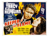 Keeper of the Flame, Spencer Tracy, Katharine Hepburn, 1942