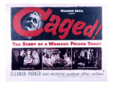 Caged, Eleanor Parker, Agnes Moorehead, Hope Emerson, 1950