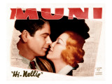 Hi, Nellie!, Paul Muni, Glenda Farrell, 1934