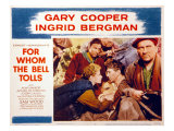For Whom the Bell Tolls, Katina Paxinou, Ingrid Bergman, Gary Cooper, 1943