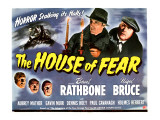 The House of Fear, Basil Rathbone, Nigel Bruce, Aubrey Mather, Dennis Hoey, Paul Cavanagh, 1945