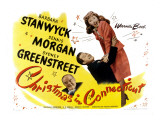 Christmas in Connecticut, Sydney Greenstreet, Dennis Morgan, Barbara Stanwyck, 1945