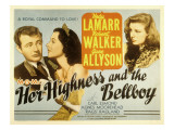 Her Highness and the Bellboy, Robert Walker, Hedy Lamarr, June Allyson, 1945