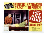 Pat and Mike, Spencer Tracy, Katharine Hepburn, 1952