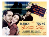 Bedtime Story, Fredric March, Loretta Young, Robert Benchley, 1941