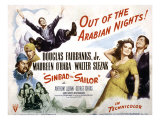 Sinbad the Sailor, Walter Slezak, Anthony Quinn, Douglas Fairbanks Jr, Maureen O'Hara, 1947