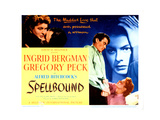 Spellbound, Ingrid Bergman, Gregory Peck, 1945