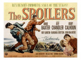 The Spoilers, Rory Calhoun, Jeff Chandler, Anne Baxter, 1955