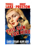 This Gun for Hire, Veronica Lake, Alan Ladd, 1942, Movie Poster