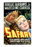 Safari, Douglas Fairbanks Jr., Madeleine Carroll, 1940