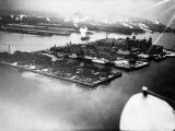 View of Ellis Island from Airplane, New York City, 1912