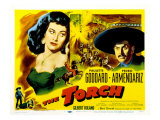 The Torch, Paulette Goddard, Pedro Armendariz, 1950