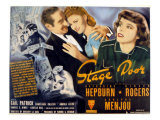 Stage Door, Adolphe Menjou, Ginger Rogers, Katharine Hepburn, 1937