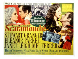 Scaramouche, Janet Leigh, Stewart Granger, Mel Ferrer, Eleanor Parker, 1952