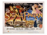 Sign of the Pagan, Ludmilla Tcherina, Jeff Chandler, Rita Gam, 1954