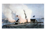 Buy The Battle of the Monitor and the Merrimack, March 8, 1862, 1862 at AllPosters.com