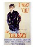 World War I American Recuiting Poster by Howard Chandler Christy, 1917