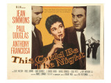 This Could Be the Night, Anthony Franciosa, Jean Simmons, Paul Douglas, Julie Wilson, Ray Anthony