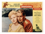Saskatchewan, Shelley Winters, Alan Ladd, 1954