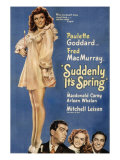 Suddenly, it's Spring, Paulette Goddard, Fred MacMurray, Arleen Whelan, Macdonald Carey, 1947