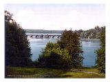 Germany, Gleinicker Bridge, from Babelsberg, Potsdam, Berlin, 1900