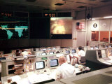 Apollo 13 Mission Operations Control Room, Mission Control Center, April 13, 1970